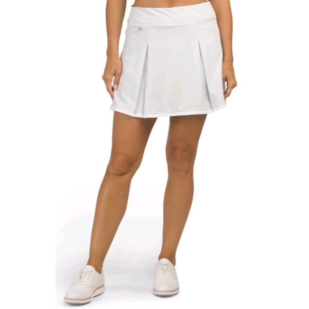 NVO Women's Moana UPF Quick Dry Stretch Skort Pale Grey Size L